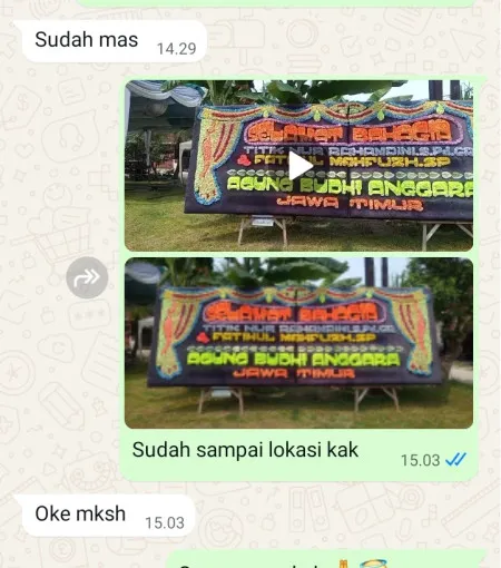 Pengiriman Papan Bunga Stadion Madiun